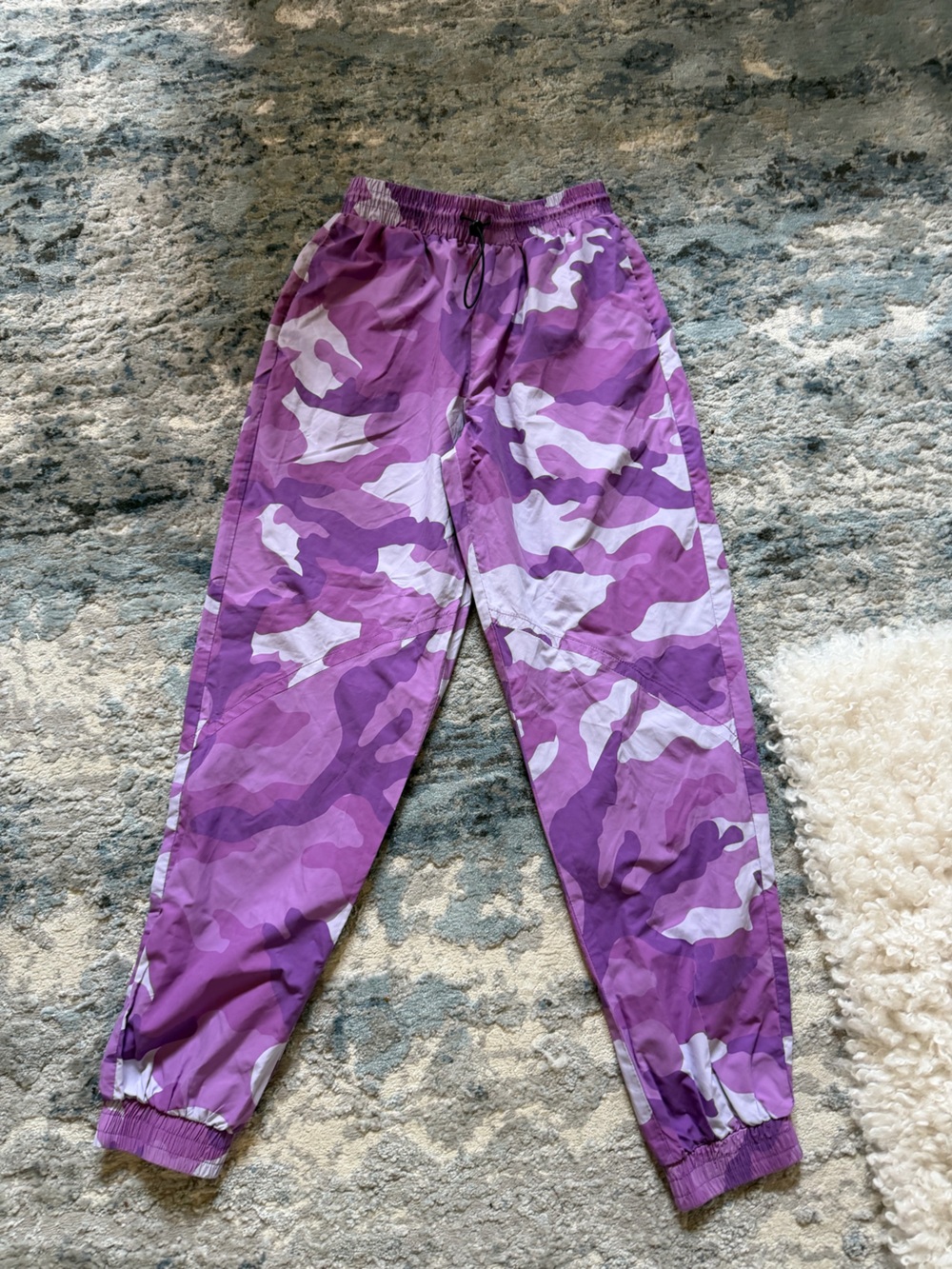 Forever 21 Purple Camo Jogger Pants